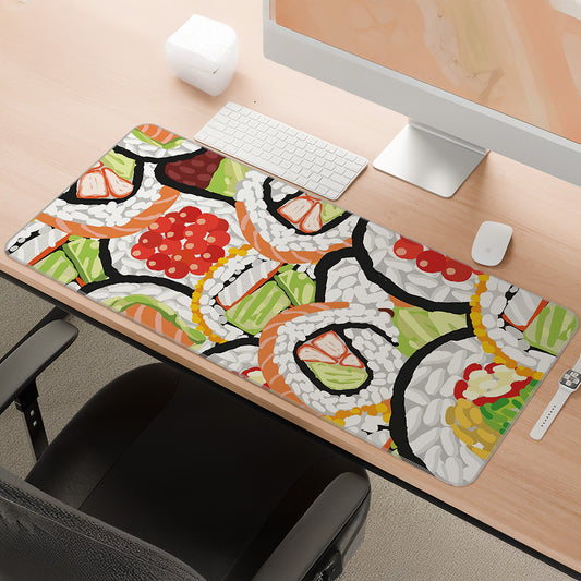 Sushi Pop Fusion | Vibrant Food Art Deskmat