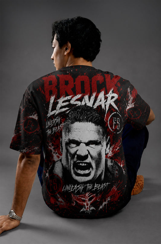 BROCK LESNAR Jersey | Oversized T-shirts