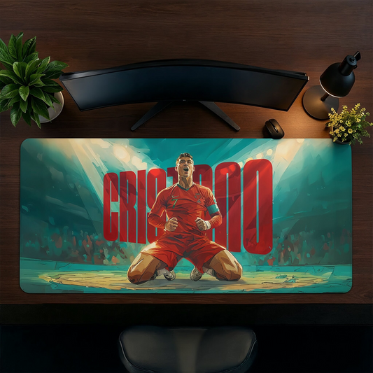 CR100: Built Different | Gaming Deskmat