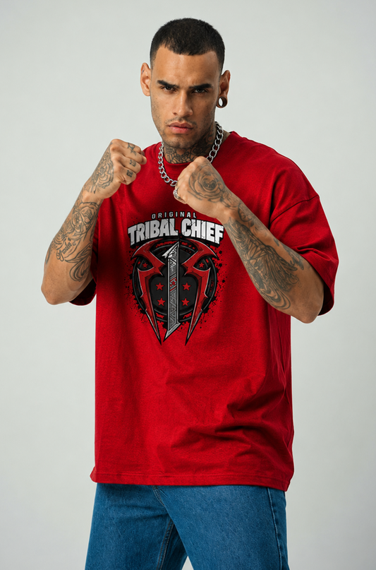 Roman Reigns “The Big Dog” Oversized Terry T-Shirt
