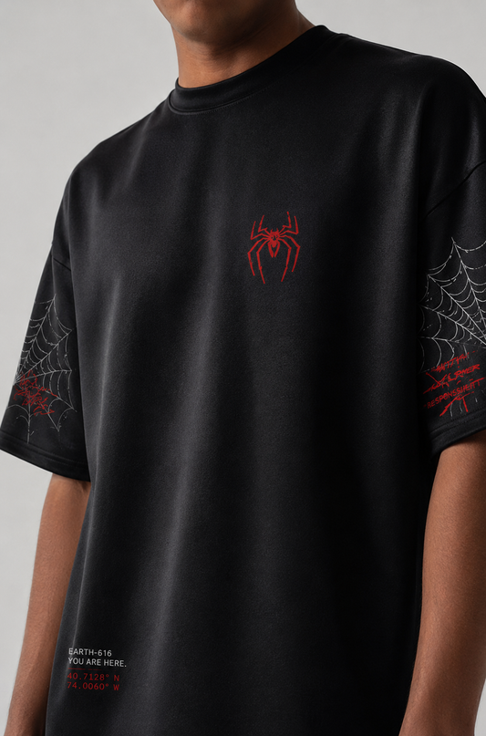 Friendly Neighborhood Jersey Oversized Terry T-Shirt