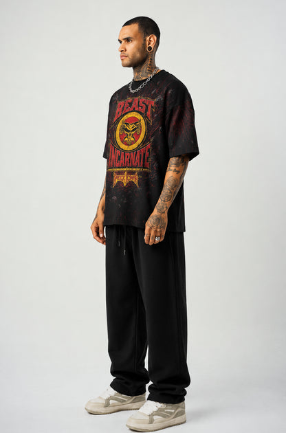 BROCK LESNAR shark Jersey | Oversized T-shirts