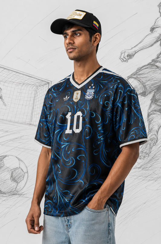 MESSI 26 Jersey | V-Neck Oversized T-shirt