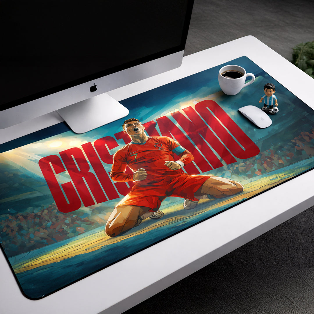 CR100: Built Different | Gaming Deskmat