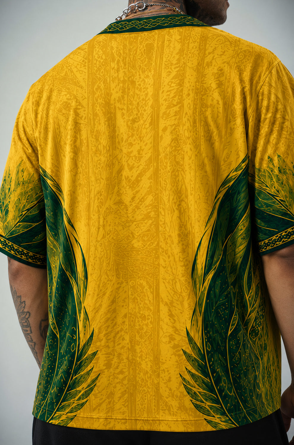 Brazil Jersey | V-Neck Oversized T-shirt