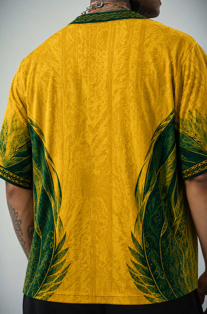 Brazil Jersey | V-Neck Oversized T-shirt