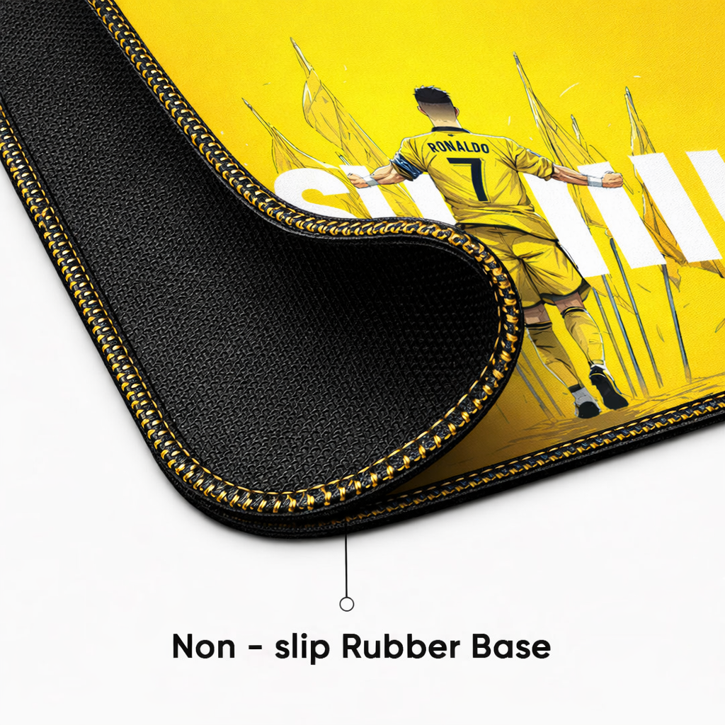 Golden Siuuu Aura | Gaming Deskmat
