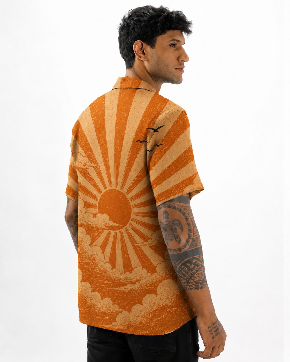 Road Rash Men's Linen Shirt