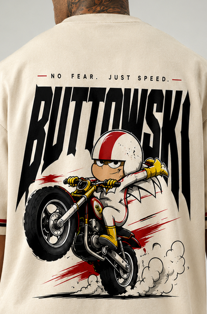 Kick Buttowski Oversized Graphic T-Shirt