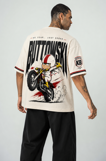 Kick Buttowski Oversized Graphic T-Shirt