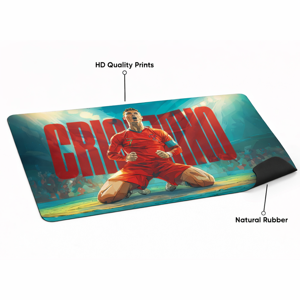 CR100: Built Different | Gaming Deskmat