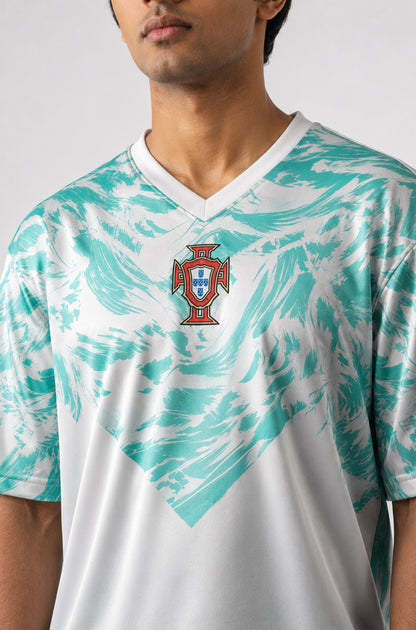 Ronaldo 26 Jersey | V-Neck Oversized T-shirt