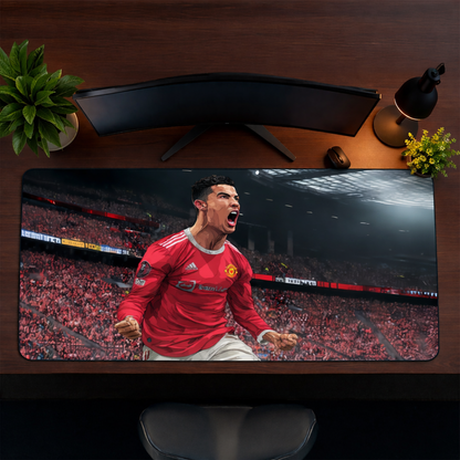 Roar of Victory Ronaldo | Gaming Deskmat