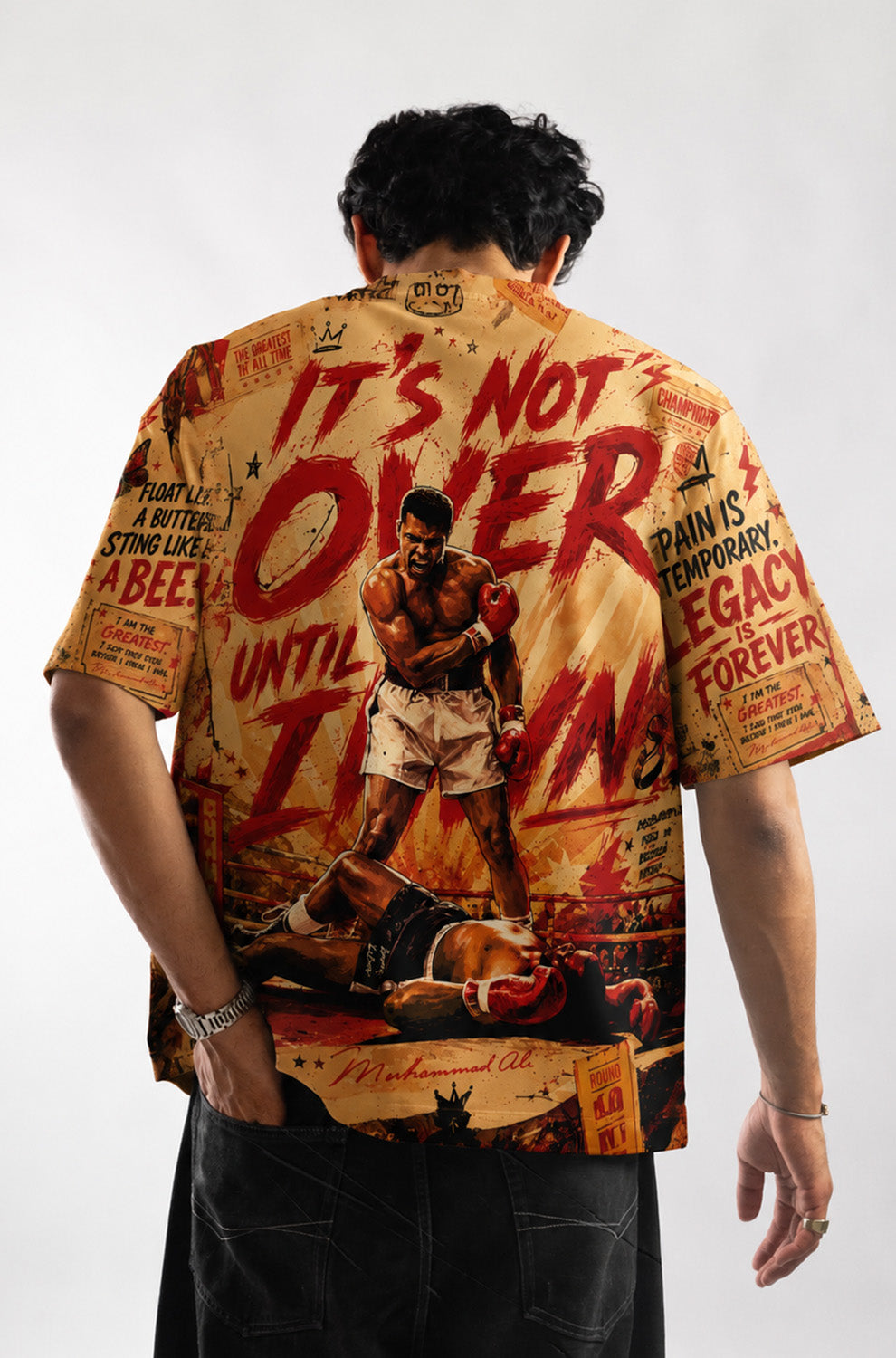 Muhammad Ali Jersey | Oversized T-shirts