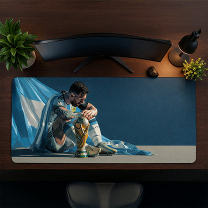 Weight of Glory Messi | Gaming Deskmat
