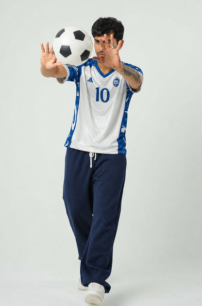 Football Jersey | V-Neck Oversized T-shirt