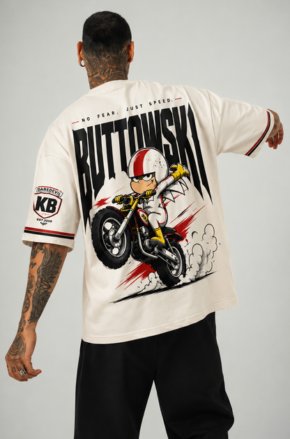 Kick Buttowski Oversized Graphic T-Shirt