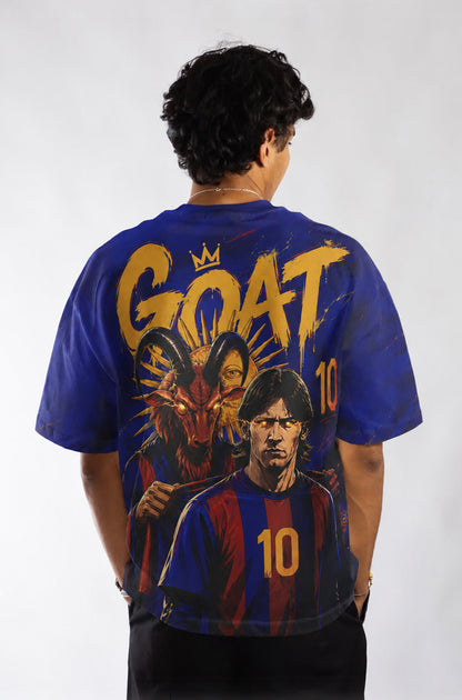GOAT MESSI Jersey | Oversized T-shirts
