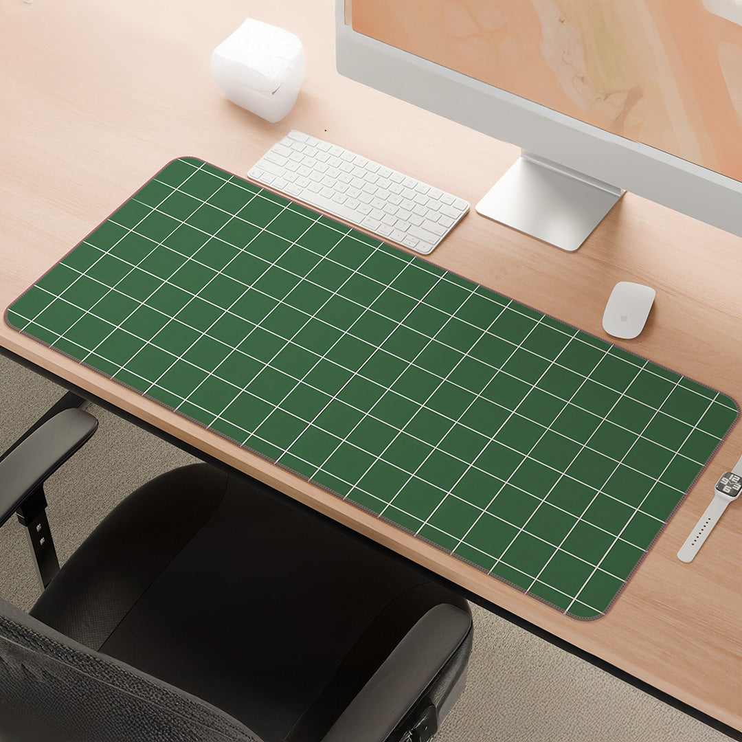 Evergreen Grid Classic | Minimal Utility Gaming Deskmat