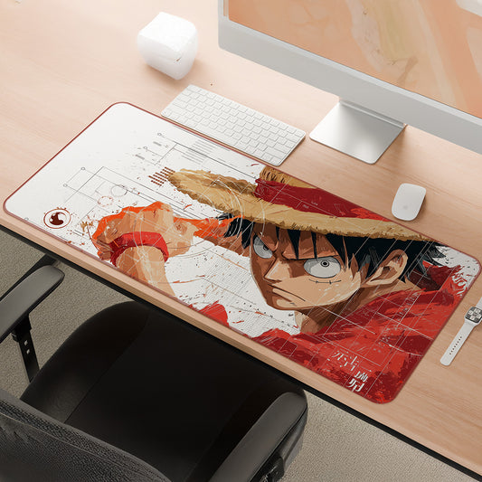 Straw Hat Resolve | Luffy Anime Deskmat