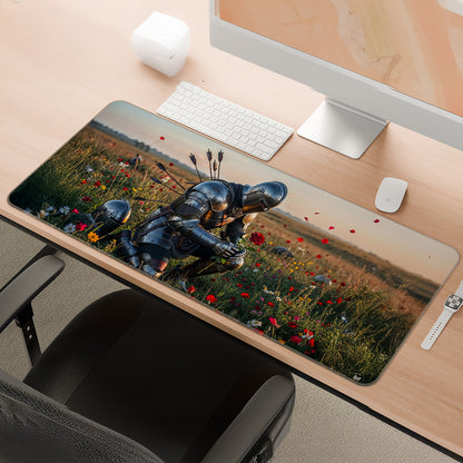 Fallen Valor Rose | Silent Knight Gaming Deskmat