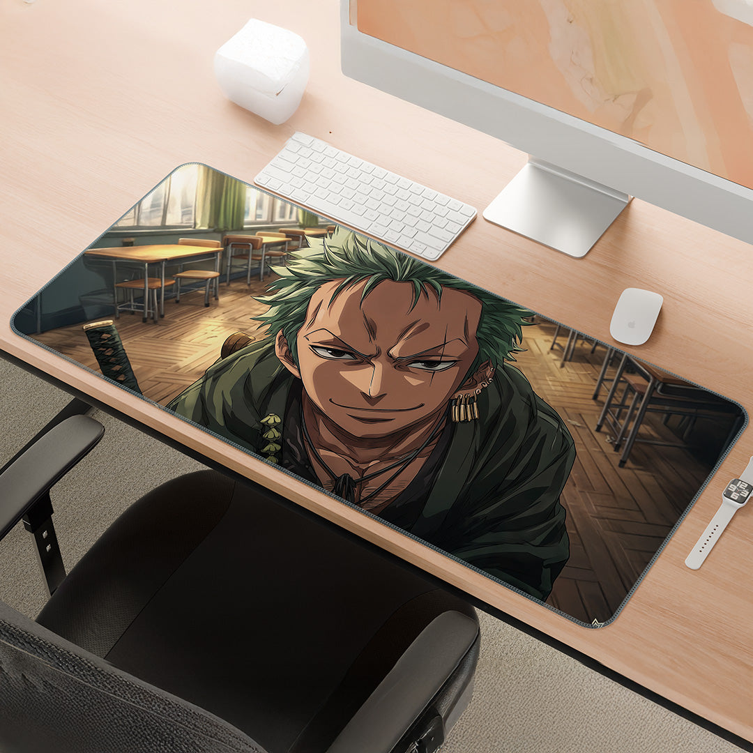 Swordsman’s Grit | Zoro Close-Up Anime Deskmat