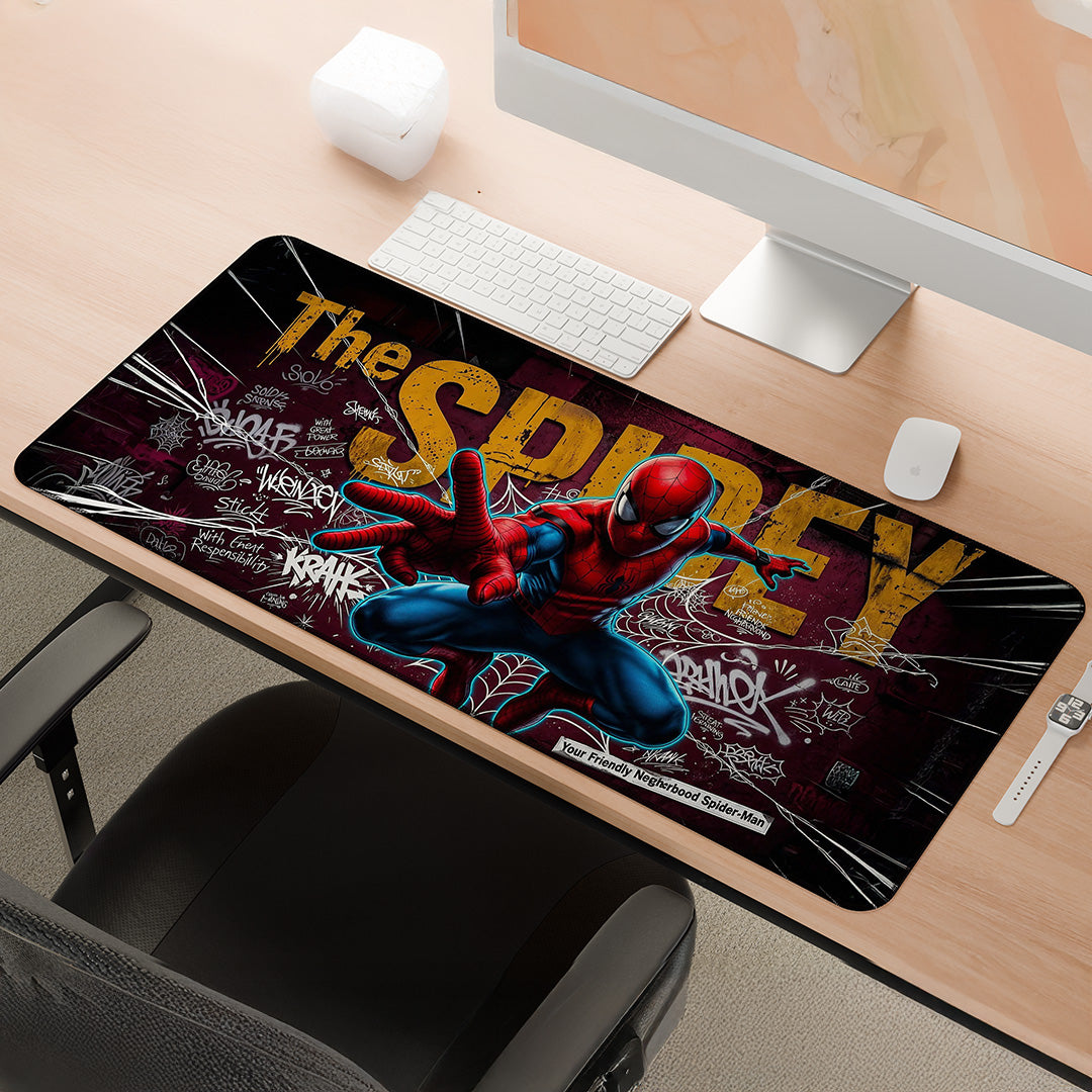Street Swing Impact | Spiderman Gaming Deskmat