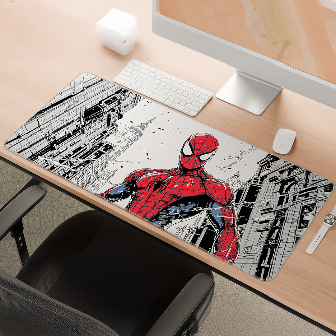 Urban Webline Noir | Spiderman Gaming Deskmat