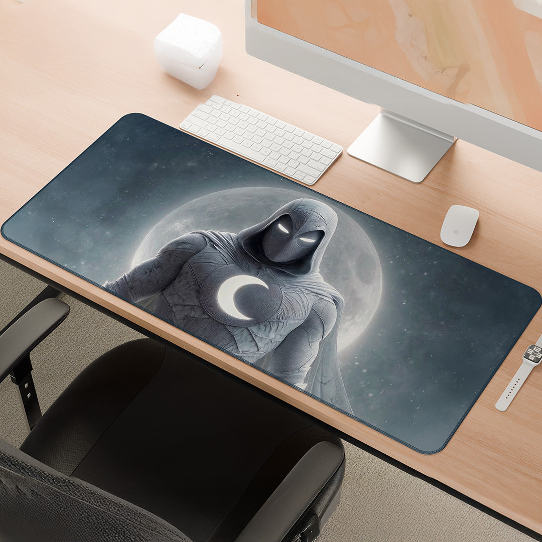 Lunar Eclipse Shadow | Moon Knight Gaming Deskmat