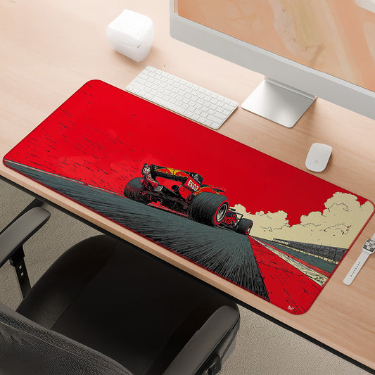 Redline Apex | Retro F1 Rush Deskmat