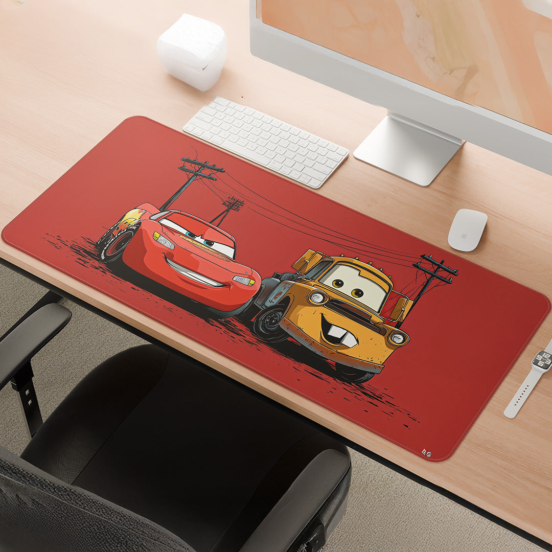 Pit Crew Pals | Cars Racer Duo Deskmat