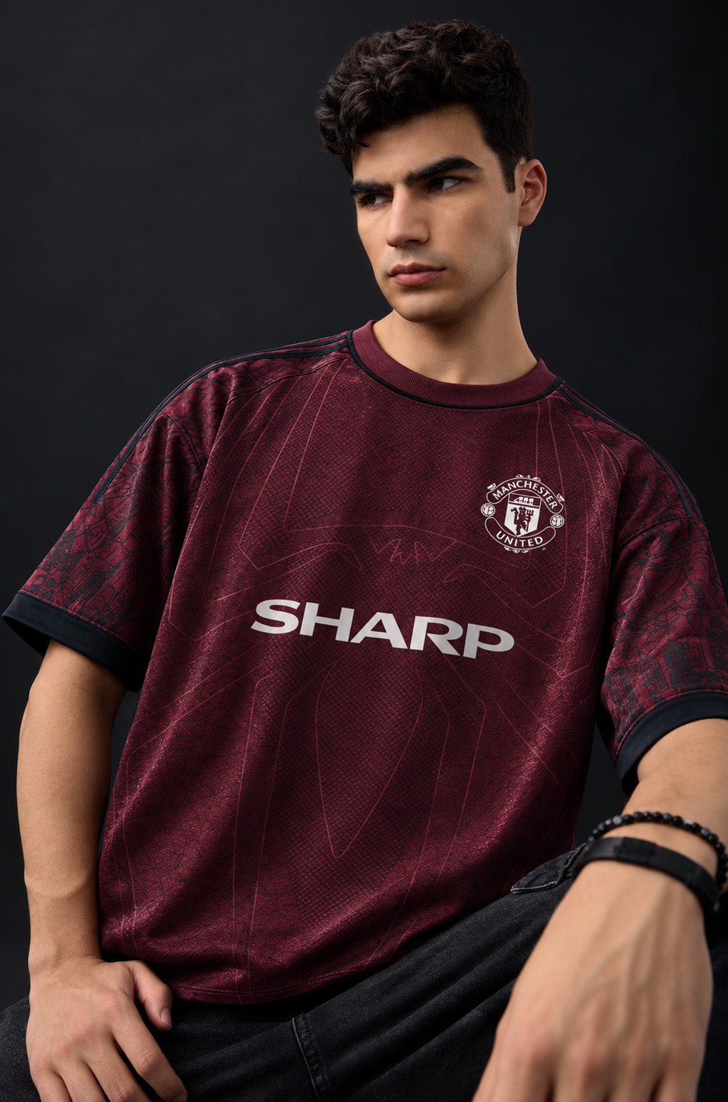 Manchester United 1998-99 Inspired | Oversized Football Jersey