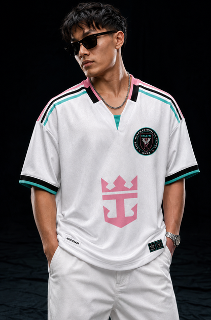 Miami 10 Oversized Football | V-Neck Jersey