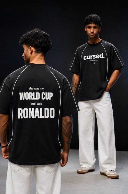 Cursed Oversized Jersey T-Shirt