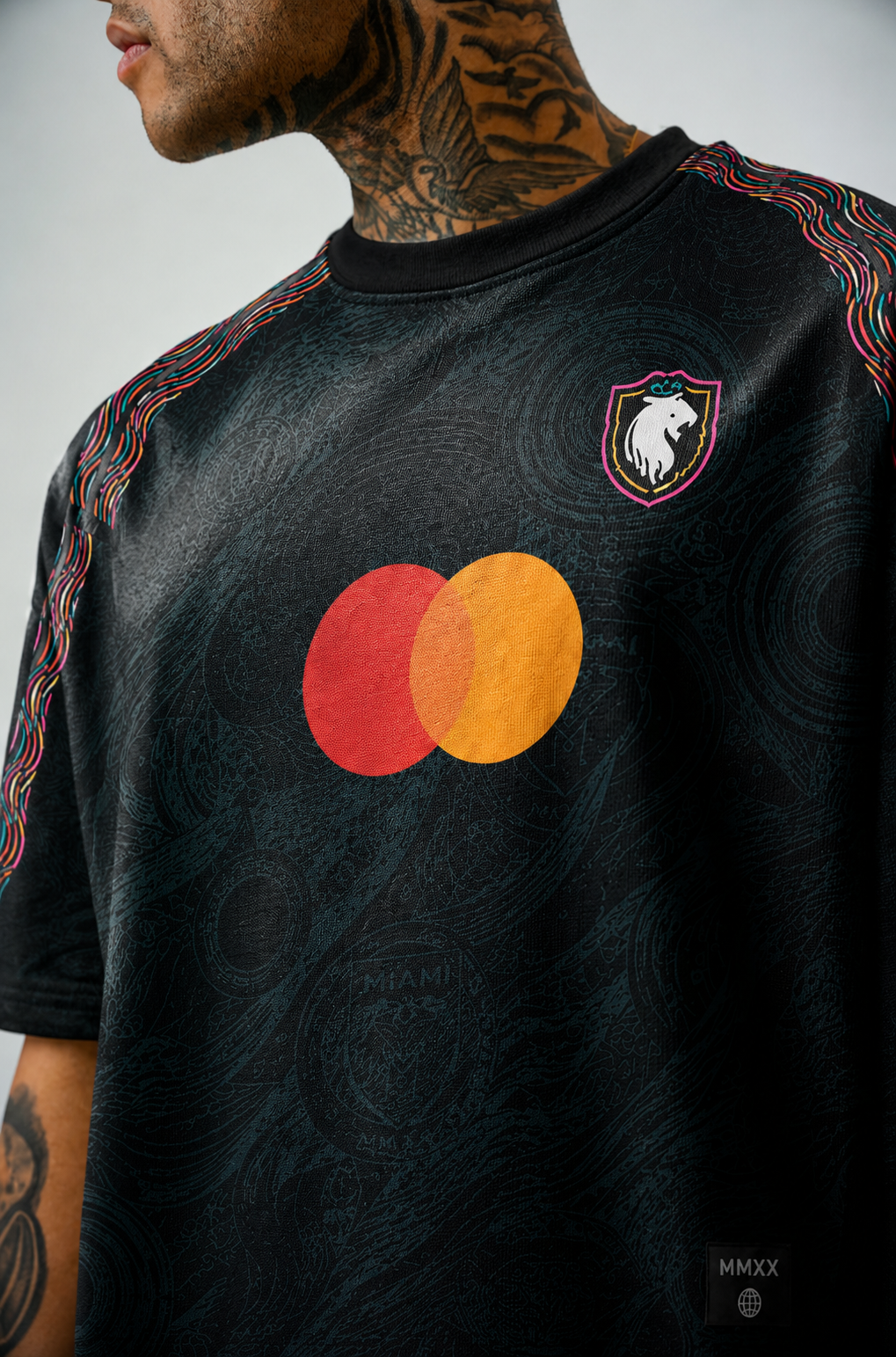 Midnight Pulse | Oversized Football Jersey