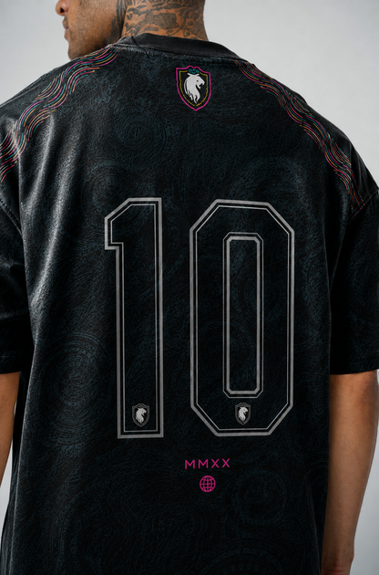 Midnight Pulse | Oversized Football Jersey