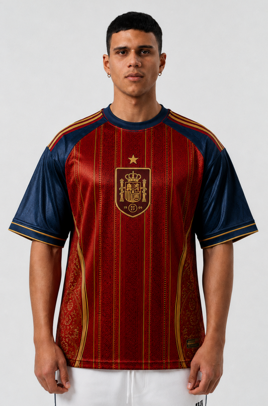Spain Inspired Jersey | Oversized T-shirt