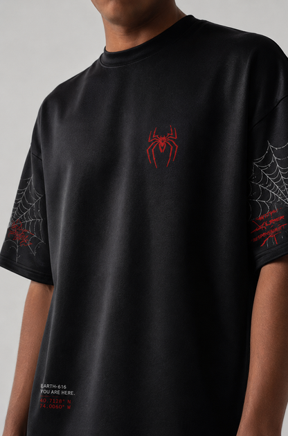 Friendly Neighborhood Jersey Oversized Terry T-Shirt