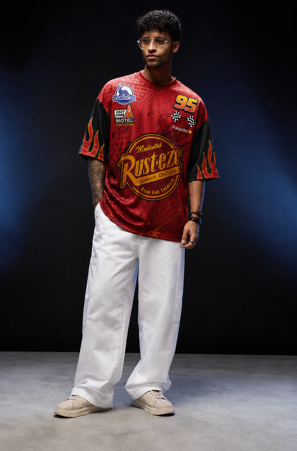 Rust-eze Racing Heavy Gauge Jersey | Oversized T-shirt