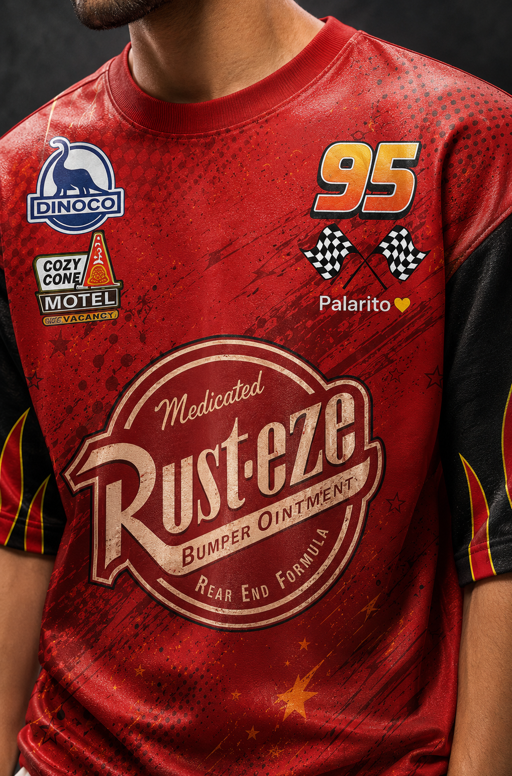 Rust-eze Racing Heavy Gauge Jersey | Oversized T-shirt