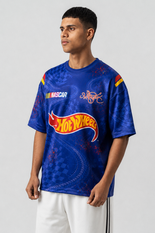 Hot Wheels x NASCAR Racing Graphic | Oversized T-shirt