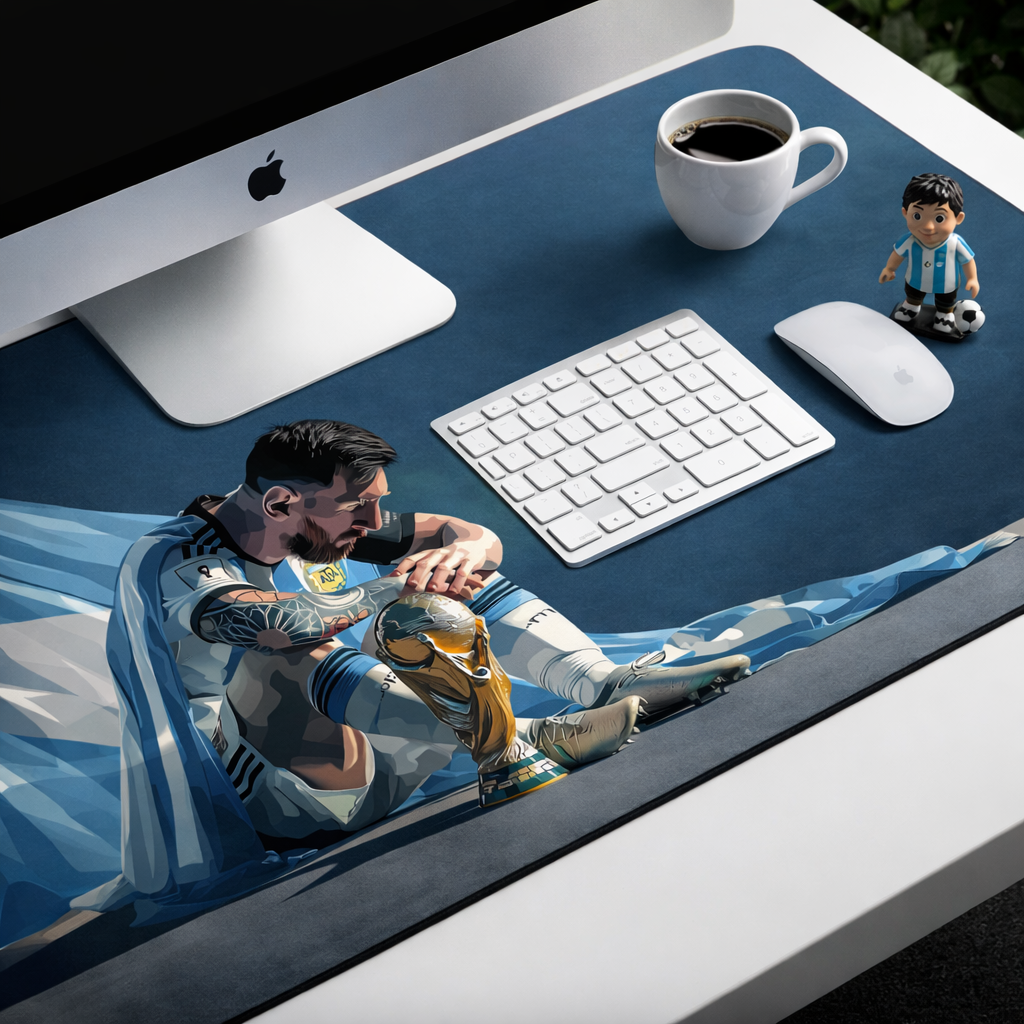 Weight of Glory Messi | Gaming Deskmat
