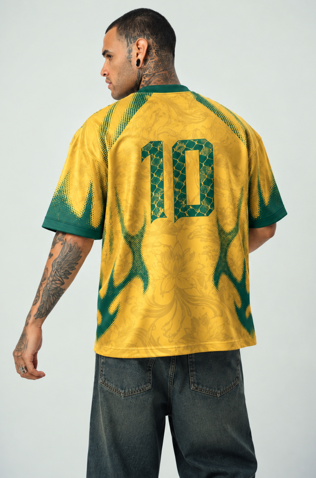 Emerald 10 Oversized Terry Jersey T-Shirt
