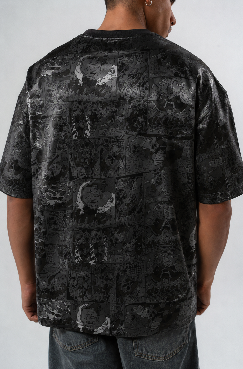 Comic All-Over Print Oversized T-Shirt