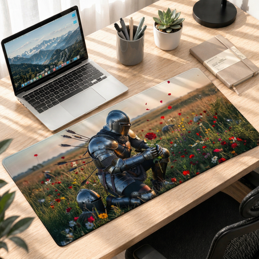 Fallen Valor Rose | Silent Knight Gaming Deskmat