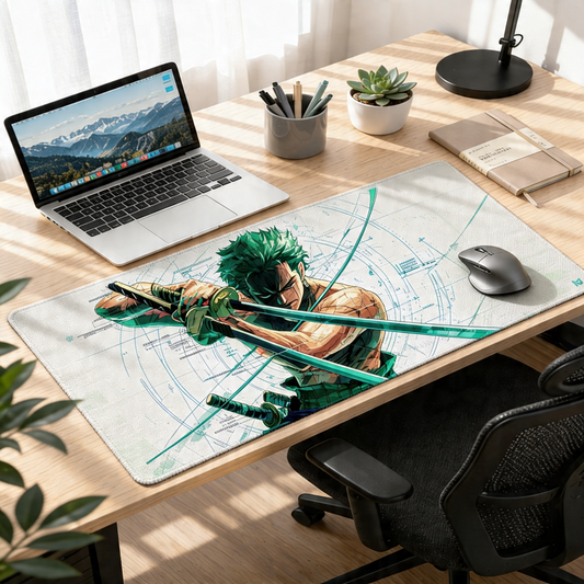 Three Sword Style | Zoro Precision Anime Deskmat
