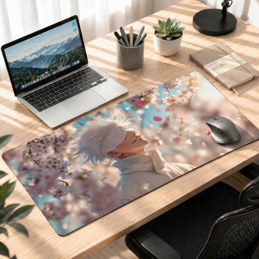 Blossom Infinity | Gojo-Inspired Anime Deskmat
