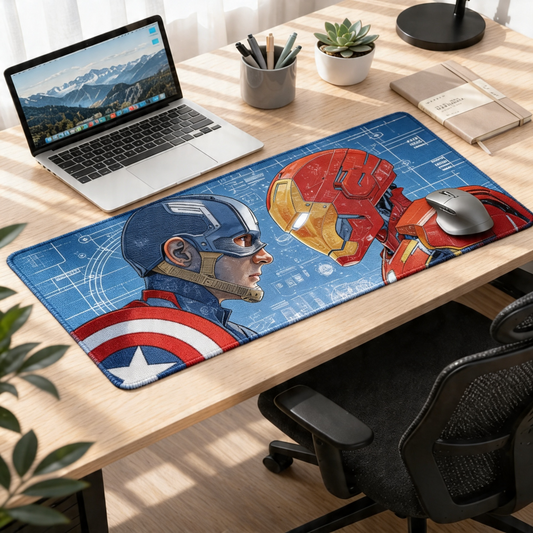 Clash of Legends | Shield vs Armor Deskmat