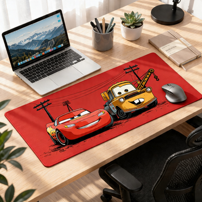 Pit Crew Pals | Cars Racer Duo Deskmat