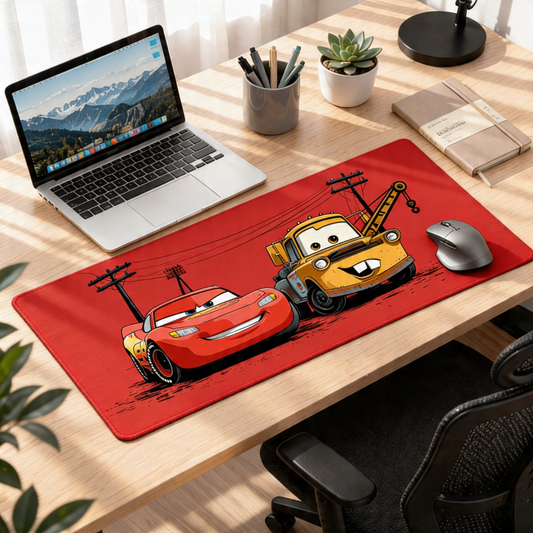 Pit Crew Pals | Cars Racer Duo Deskmat